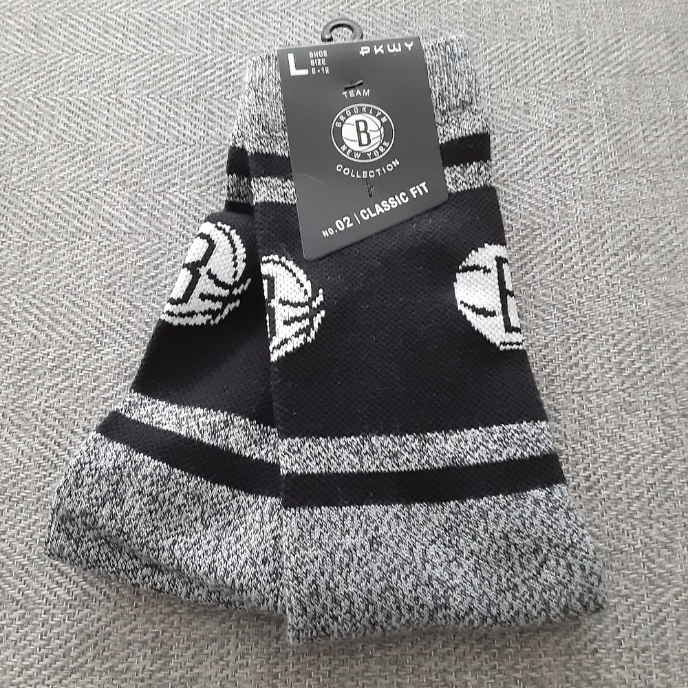 NBA BROOKLYN NETS Crew Mens Socks